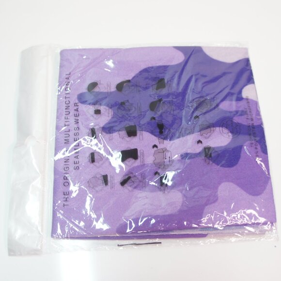 Multi Functional Head Wear - Neck Gaiter - Face Cover - Bandana - HeadBand - Picture 3 of 4